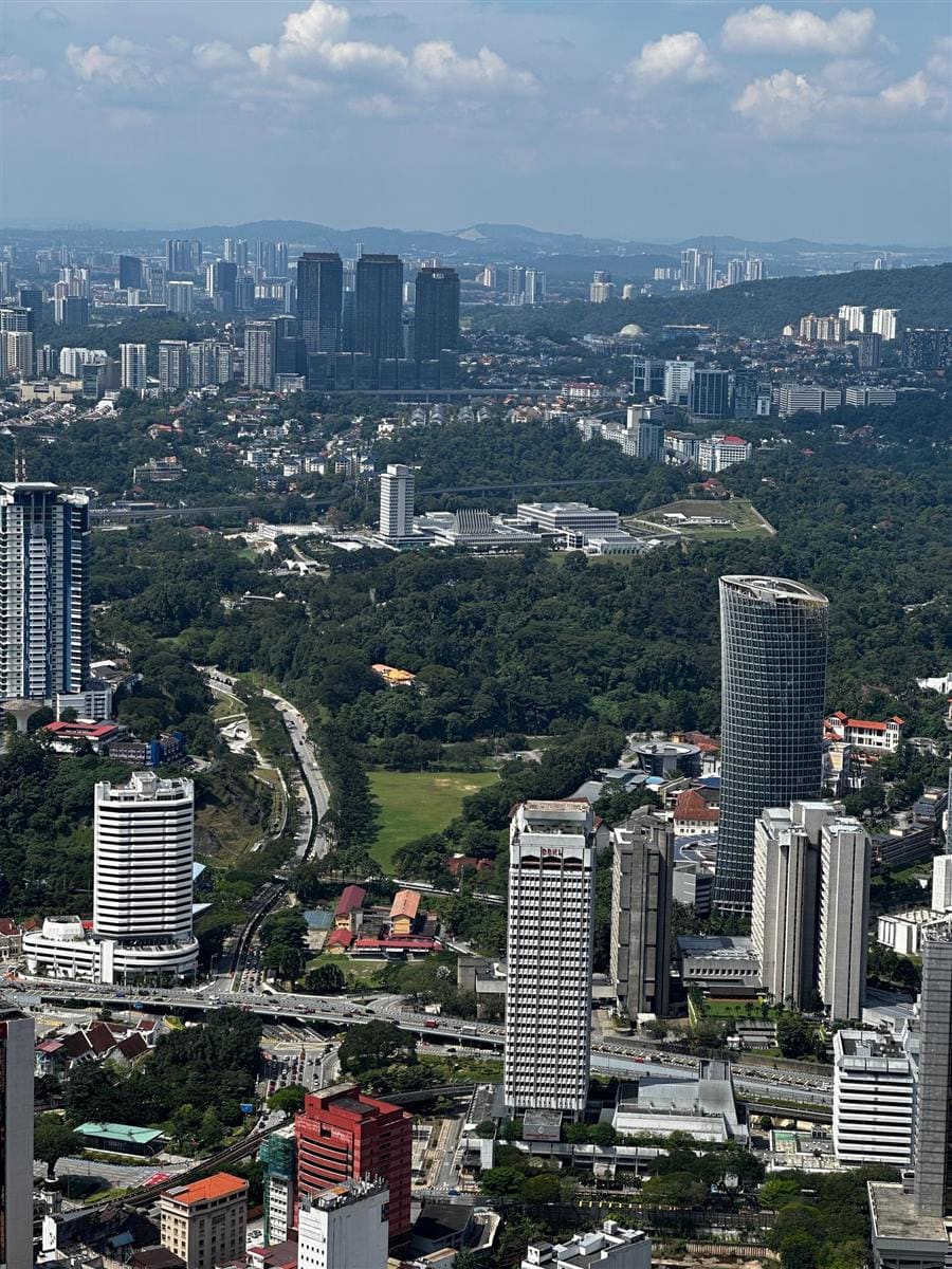 Kuala Lumpur city skyline, Malaysia